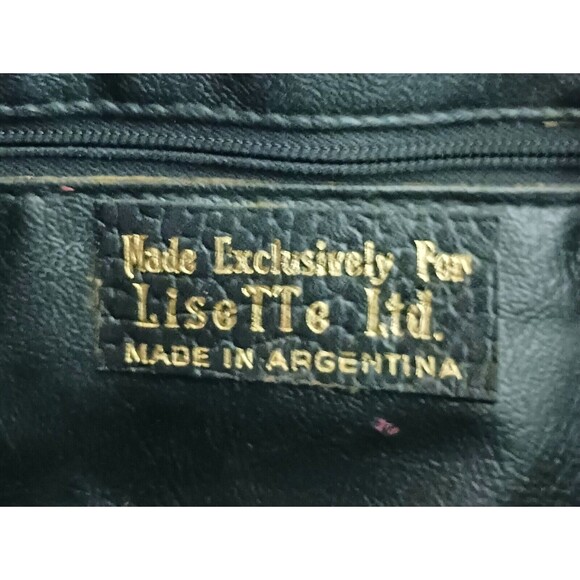 VTG Lisette Burgundy Genuine Snakeskin Frame Clutch/Shoulder Bag 10X6 - Picture 6 of 9